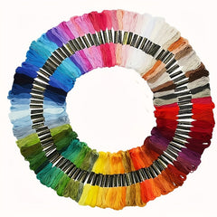 100pcs Embroidery Floss Egyptian Cotton Cross Stitch Threads