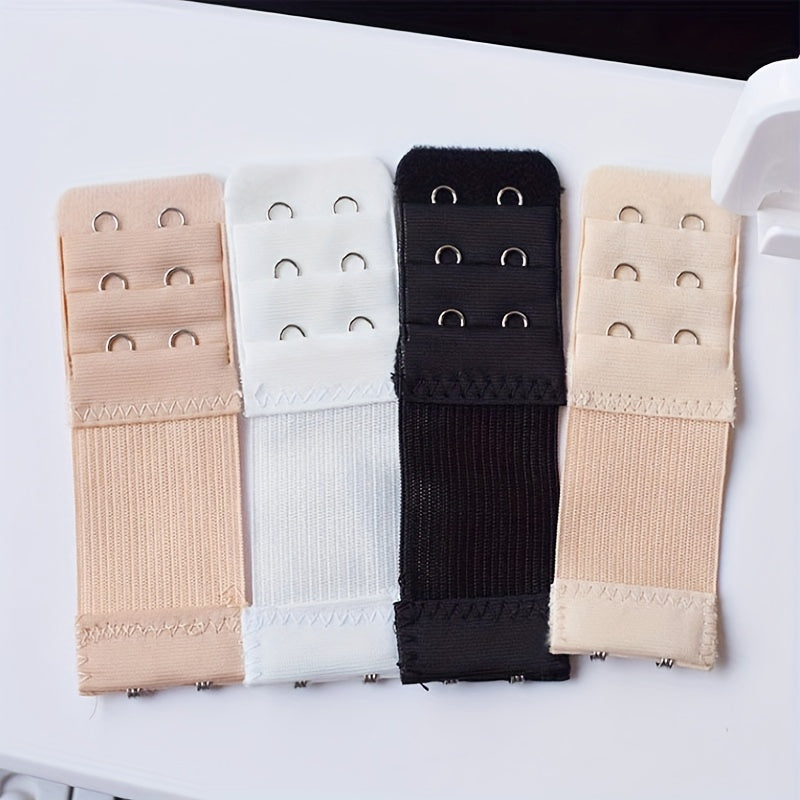 5pcs 2 Hooks Bra Strap Extenders Comfortable Adjustable Bra Band Buckle