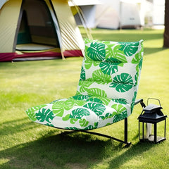 Foldable Backrest Floor Chair for Camping