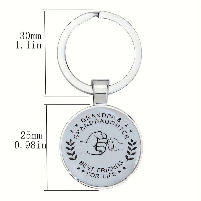 Vintage English Keychain Accessories For Boys