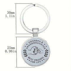Vintage English Keychain Accessories For Boys