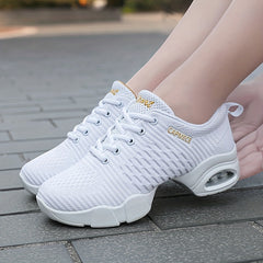 Arch Support Non Slip Dance Shoes Mesh Breathable Air Cushion Sport Shoes