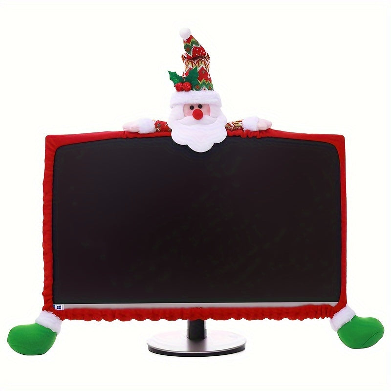Christmas Computer Monitor Cover - Reindeer Design