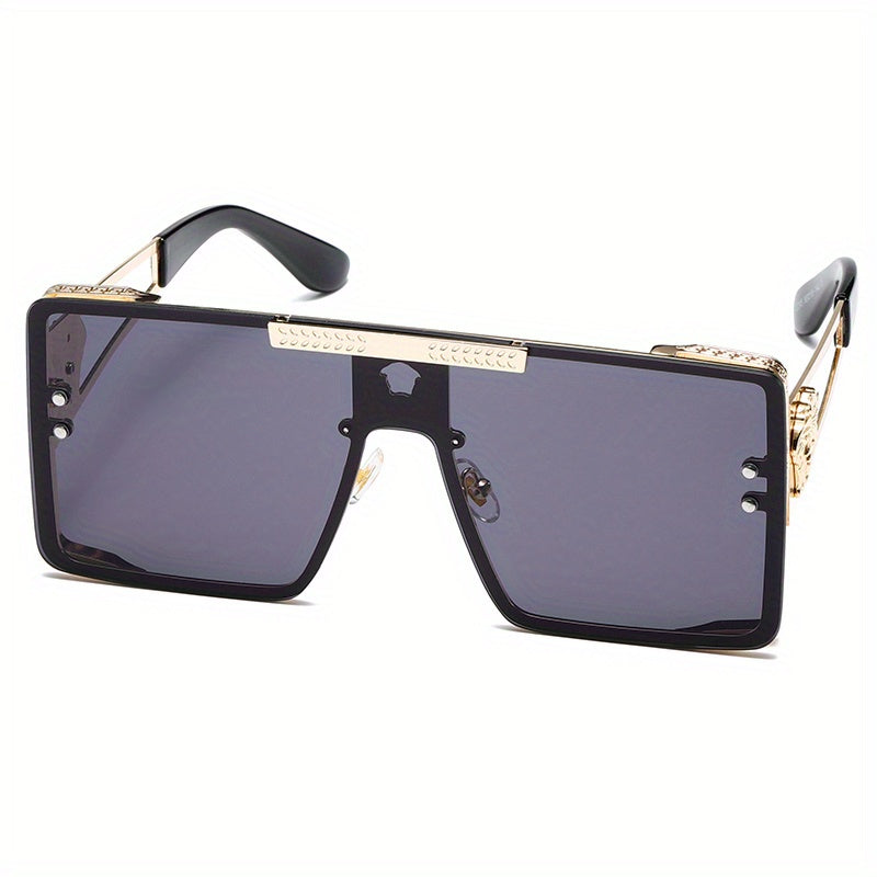 Men's Large Frame Sunglasses UV Protection Driving Glasses