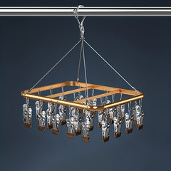 Aluminum Drying Rack Sock Rack Anti-slip Clip Hanger