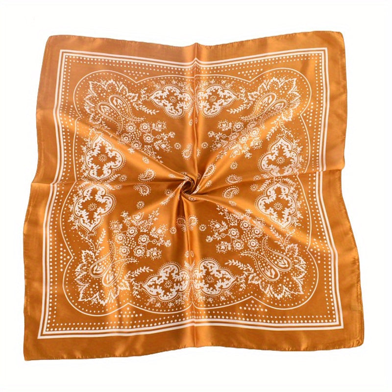 Cashew Flower Printed Hip Hop Bandana Towel Scarf