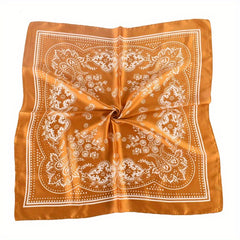 Cashew Flower Printed Hip Hop Bandana Towel Scarf