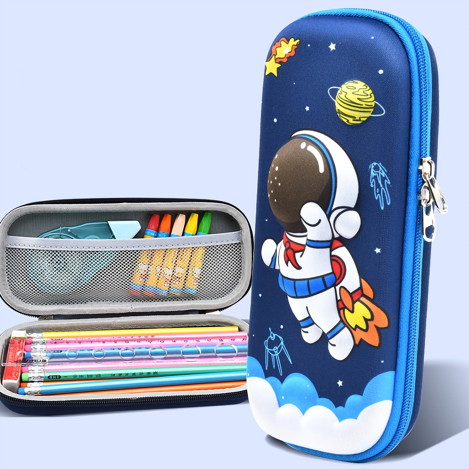 Creative Astronaut Pencil Case - Large Capacity Organizing Box