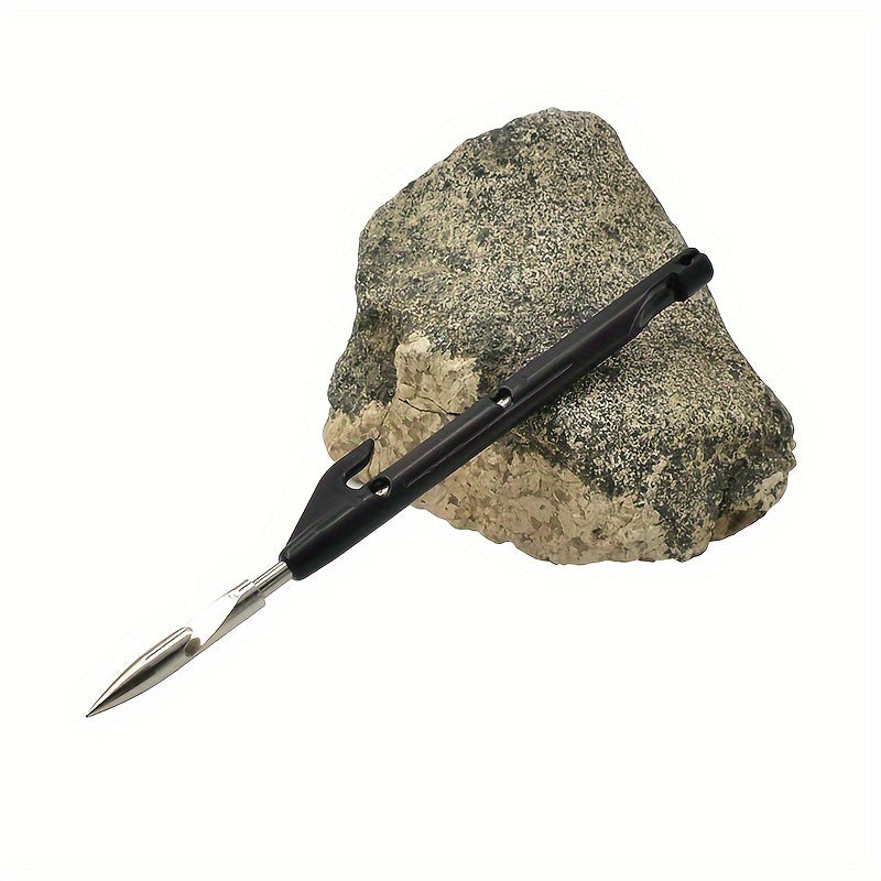 5pcs Stainless Steel Arrow Head Fishing Tip Outdoor Fish Catching Accessory
