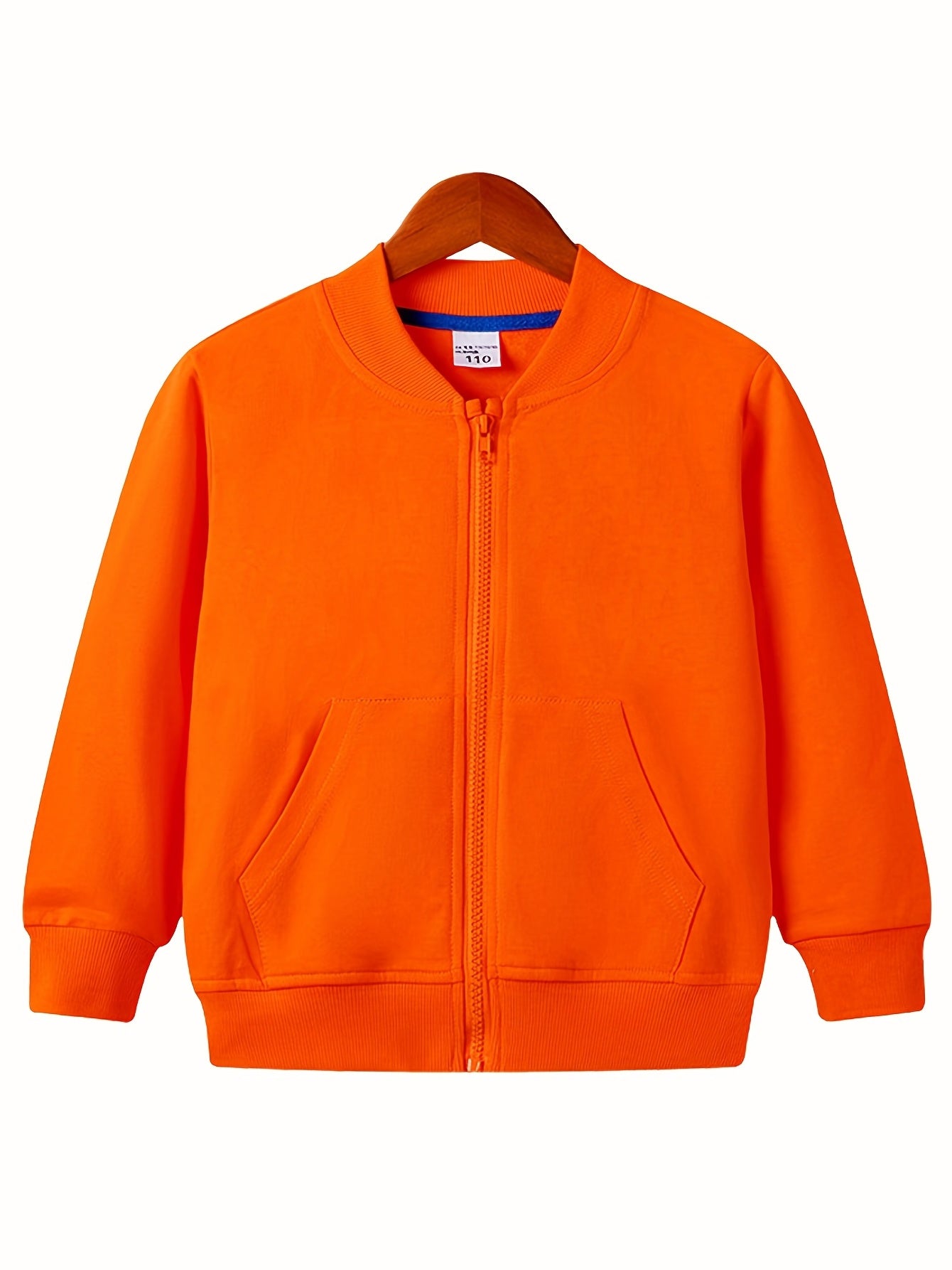 Toddler Active Sweatshirts Jackets Boy Girl Kids Autumn Solid Sports Tops