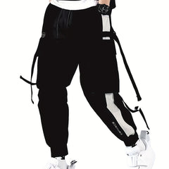 Men's Casual Cargo Pants With Pockets Work Clothes For Mountaineering Hiking