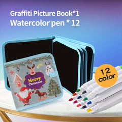 Reusable Chalkboard Book with Easy Erase Surface