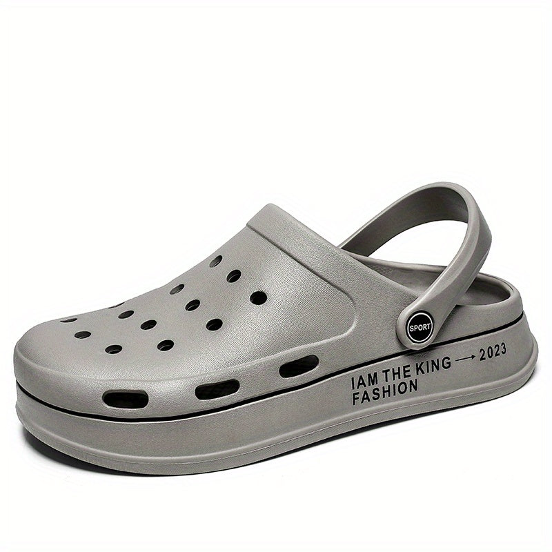 Unisex Lightweight Garden Clogs Hollow Out Sandals