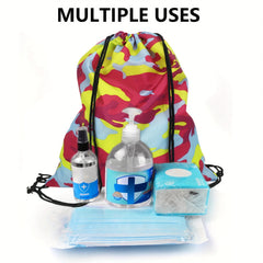 Waterproof Drawstring Bags for Gym Sports Beach