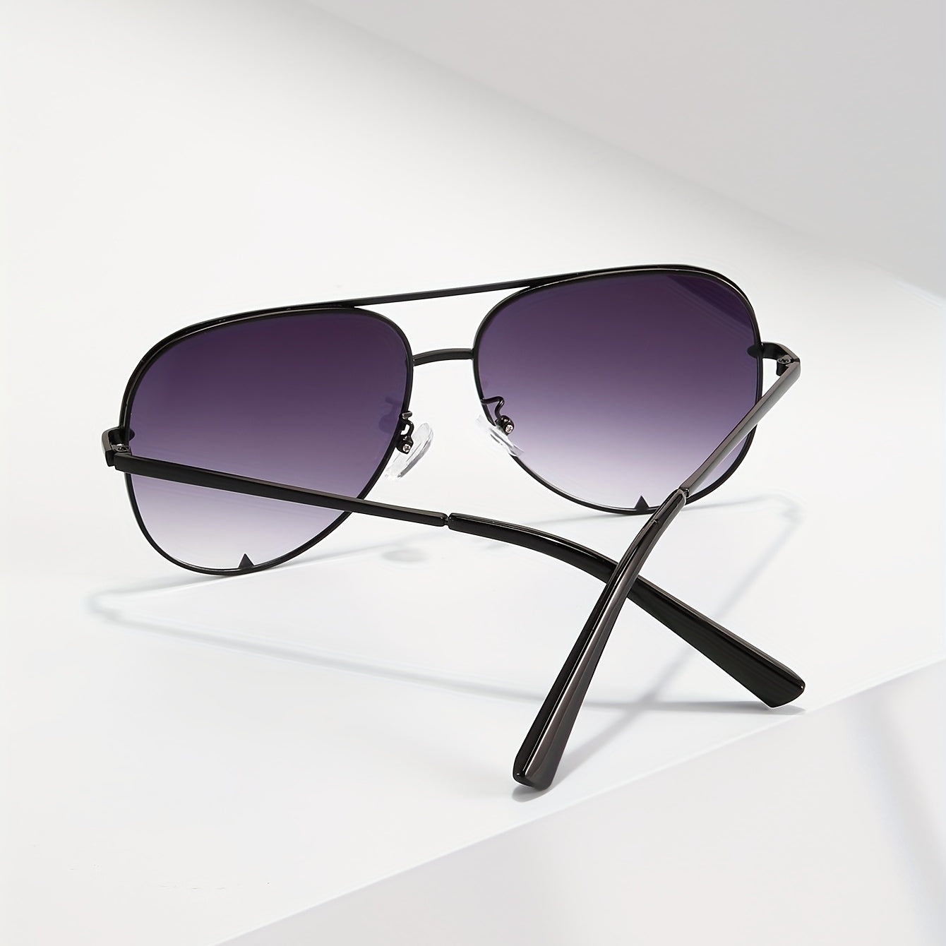 Casual Gradient Aviator Sunglasses UV400