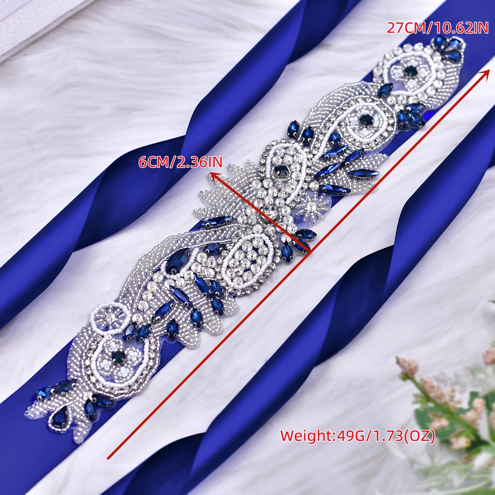 Heavy Duty Women'S Dress Belt for Bride Wedding Waist Ornament