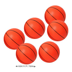 6pcs Mini Inflatable Basketballs for Kids Indoor Sports Games