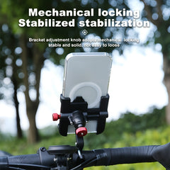 Universal Non Slip Bike Handlebar Phone Mount Clip