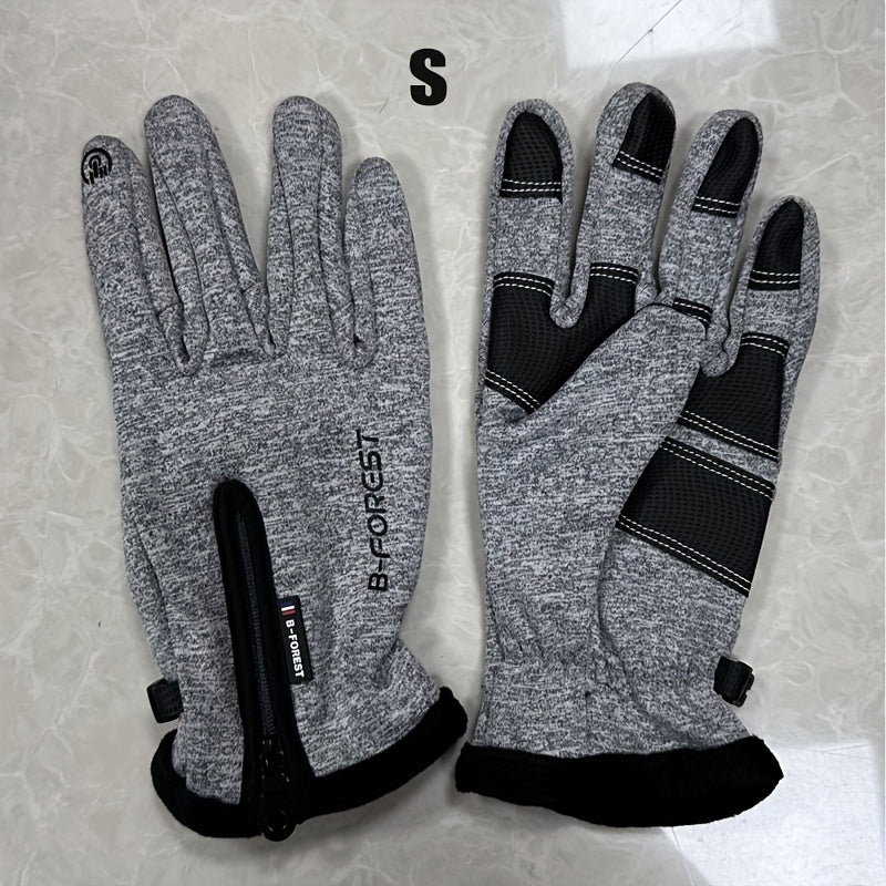 Outdoor Men's and Women's Winter Touch Screen Telefingers Gloves