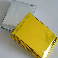 1pc PET Multifunctional First Aid Sunscreen Insulation Blanket