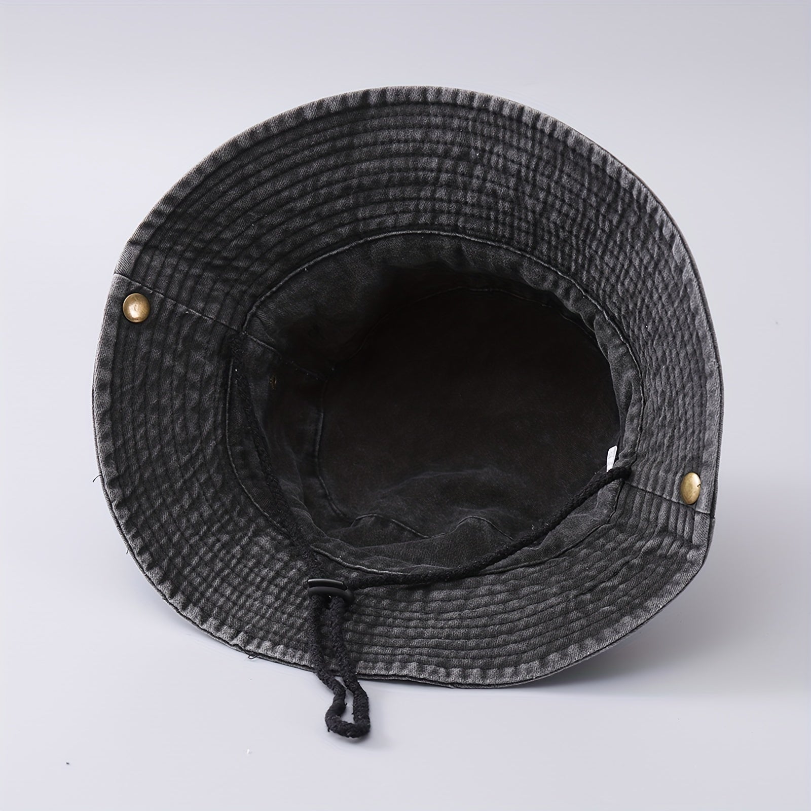 Cowboy Bucket Hat Button Style Double-sided Wear Mountaineering Cycling Hat