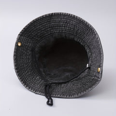Cowboy Bucket Hat Button Style Double-sided Wear Mountaineering Cycling Hat