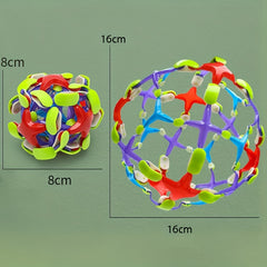 Magic Flower Ball Colorful Outdoor Toy Red Green Yellow Balls Durable