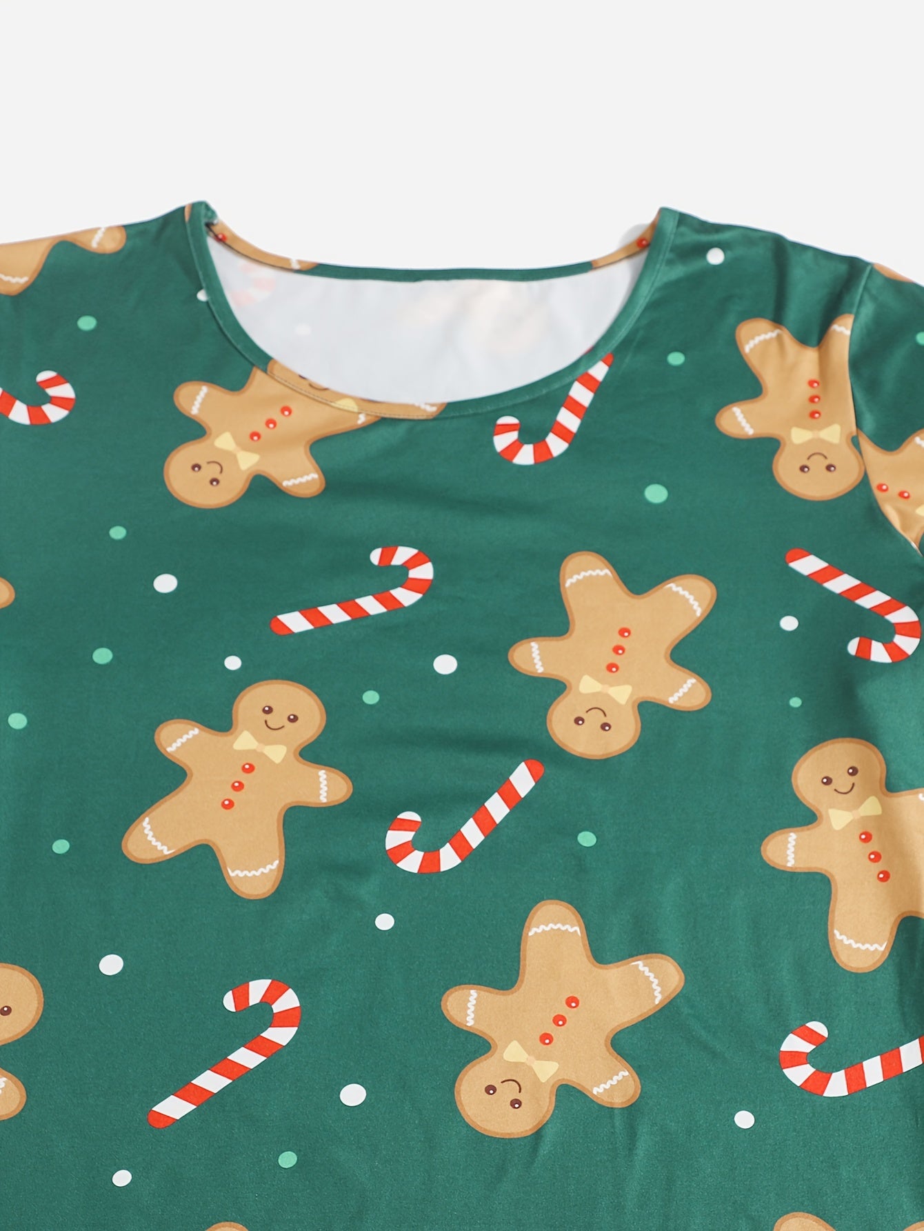 Gingerbread Man & Lollipop Print Lounge Set