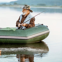 Durable Inflatable Fishing Boat Load Capacity up to 55KG
