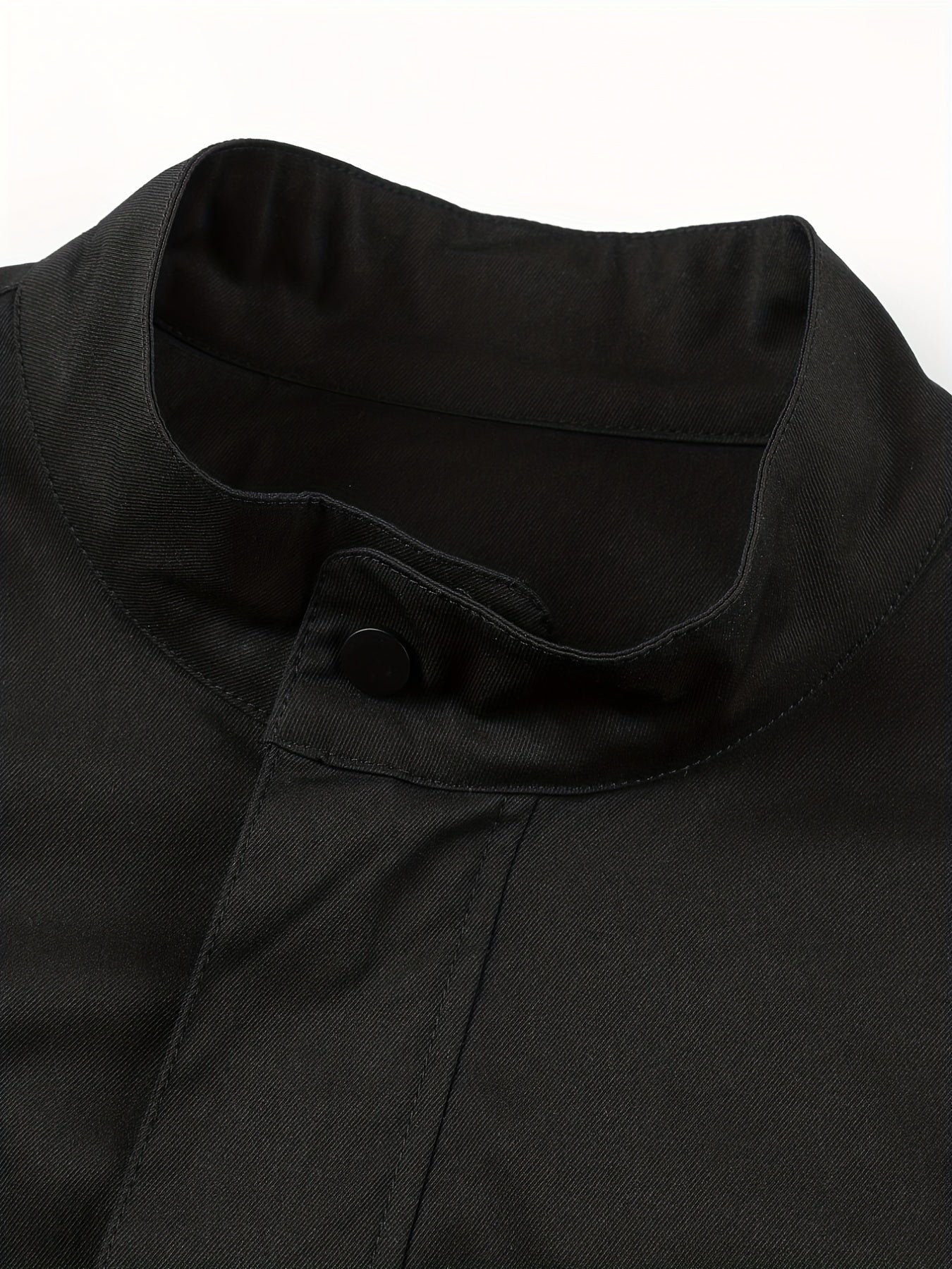 Men's Zip Up Stand Collar Coat Jackets