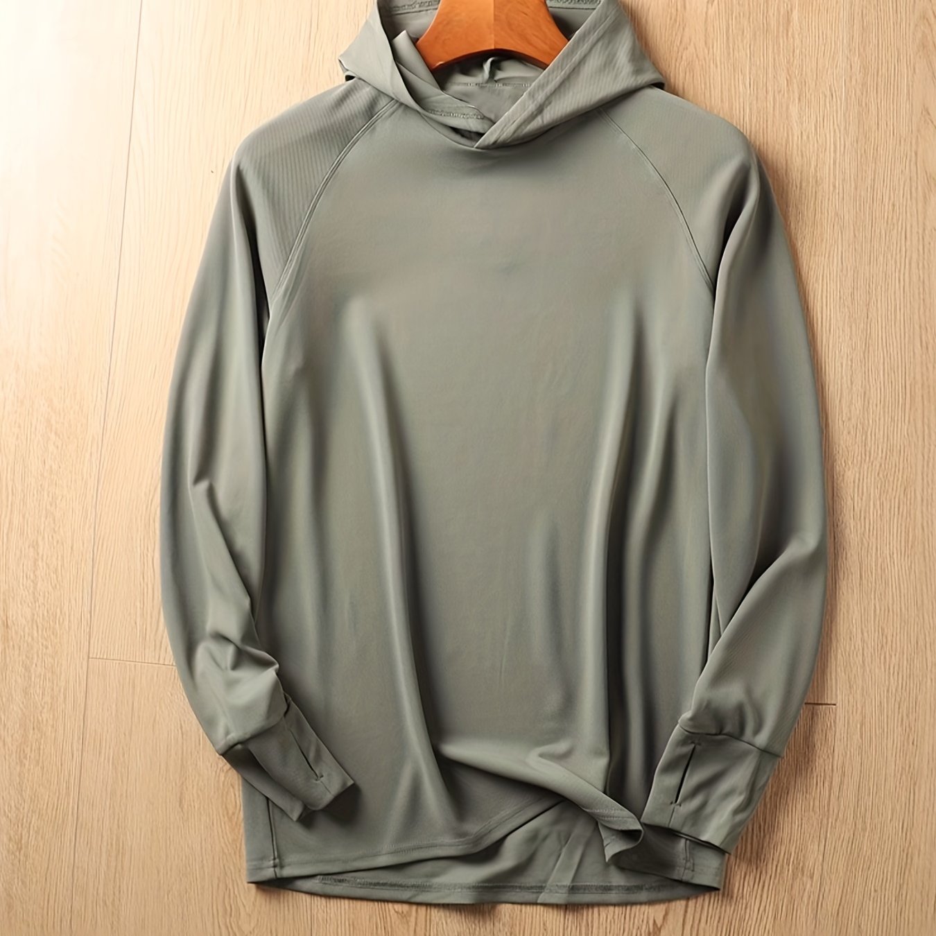 Men's Quick Drying Stretch Loose Hoodie for Gym Training