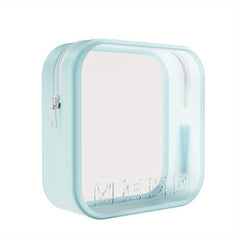 Silicone Toiletry Bag Travel Portable Clear Storage Bag