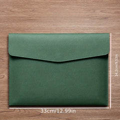 High End Business Waterproof Faux Leather File Bag A4 Paper File Bag
