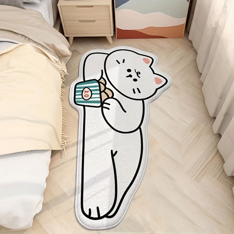 Cat Runner Rug Mat Absorbent Non Slip Soft Shower Mat