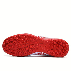 Women's Soccer Pattern Sneakers Casual Lace Up Football Shoes