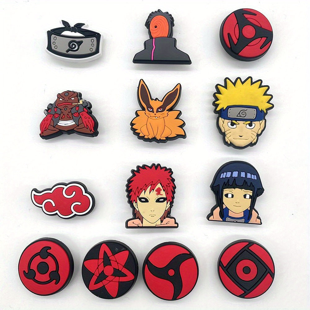 Anime Shoe Charms PVC Decoration Pins Gift for Teens