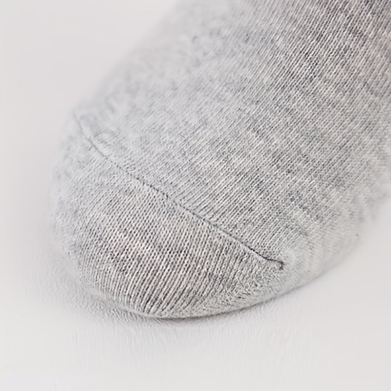 10 Pairs Teenagers Boys Casual Sports Socks Basketball Breathable Crew Socks