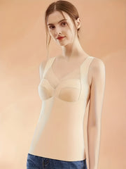 Mesh Thermal Underwear V Neck Top Women's Lingerie