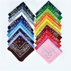 Print Multifunctional Square Handkerchief Hip hop Outdoor Sports Towel