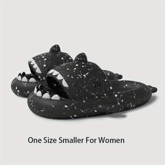 Shark Slippers Cloud Slides Lightweight Non Slip Shoes Indoor Outdoor Shower