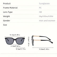 Retro Tortoiseshell Gradient Sunglasses UV400