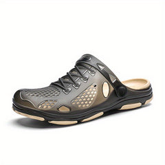 Men's Lightweight Comfy Clogs Non Slip Garden Shoes Summer