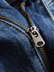 Men's Casual Ripped Denim Street Style Skinny Shorts