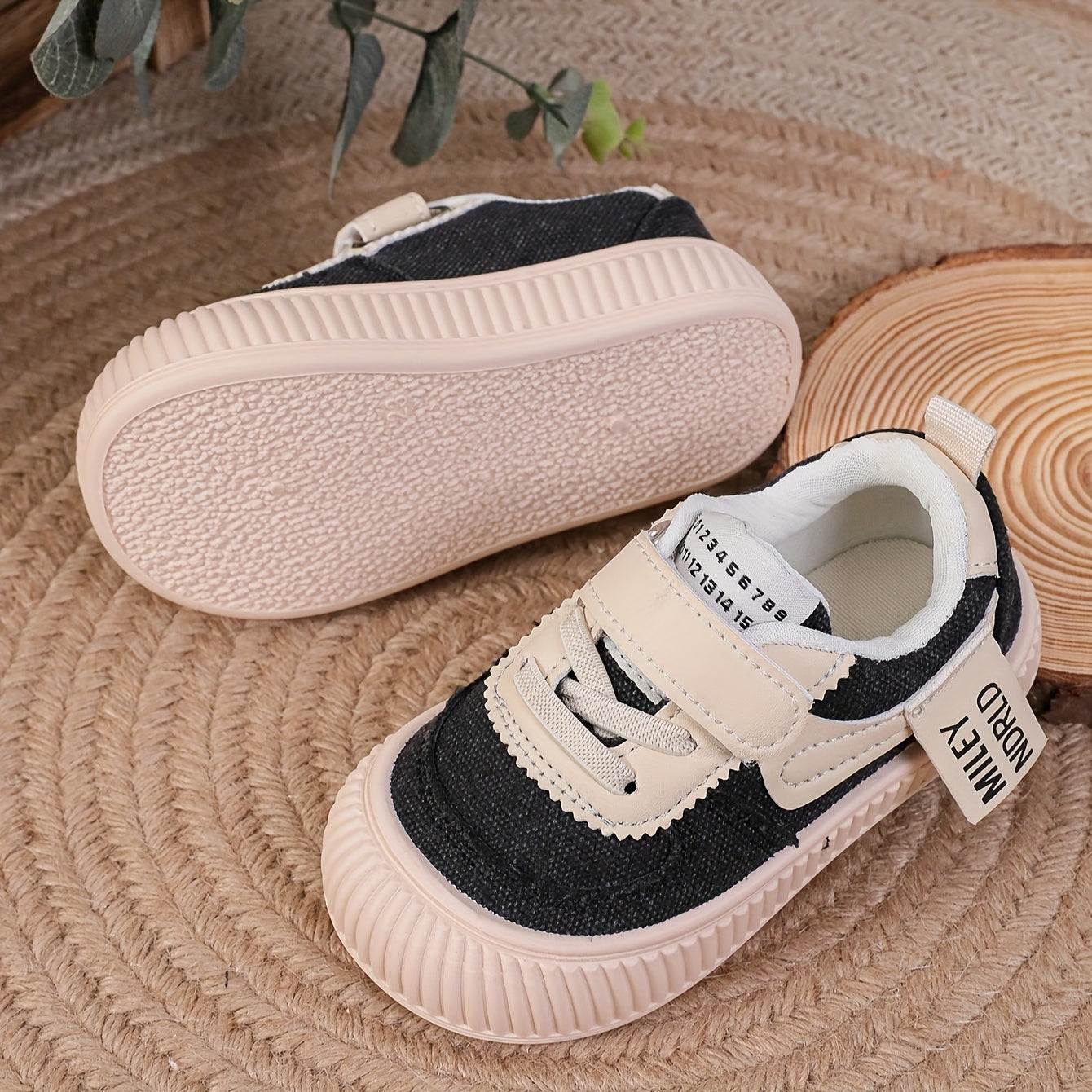 Boys Canvas Shoes Lightweight Anti Slip Sneakers
