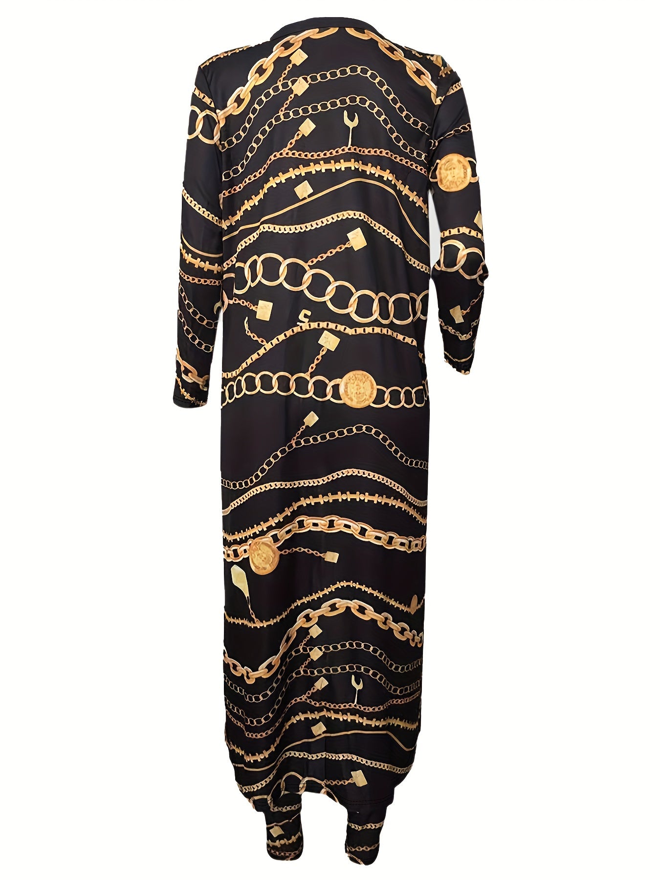 Women's Plus Graphic Print Cardigan & Skinny Pants Set