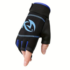 3 Fingerless Fishing Gloves Touch Screen Outdoor Cycling Driving Fishing