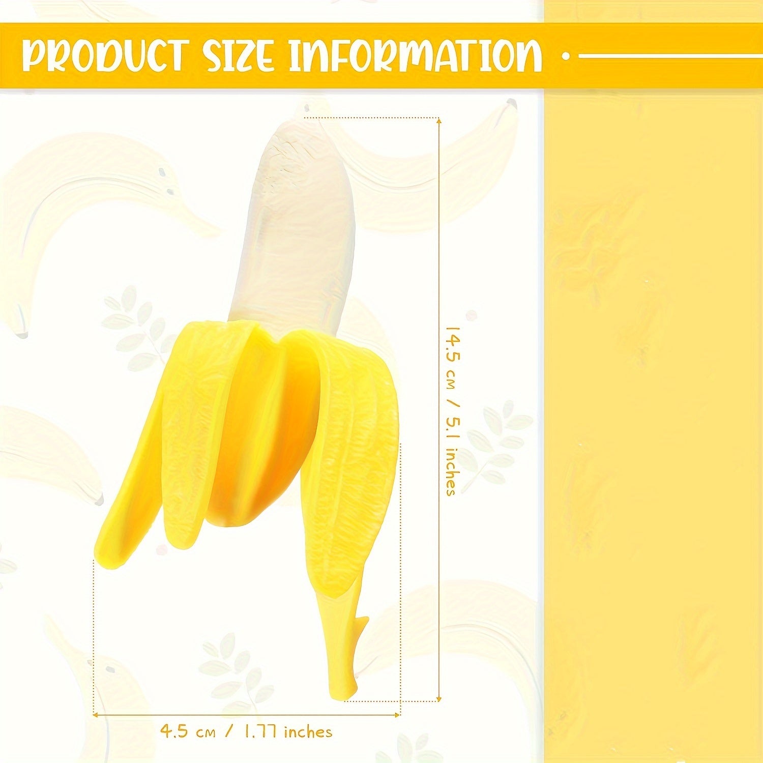 Funny Banana Squeeze Toy - Perfect for Birthdays & Parties