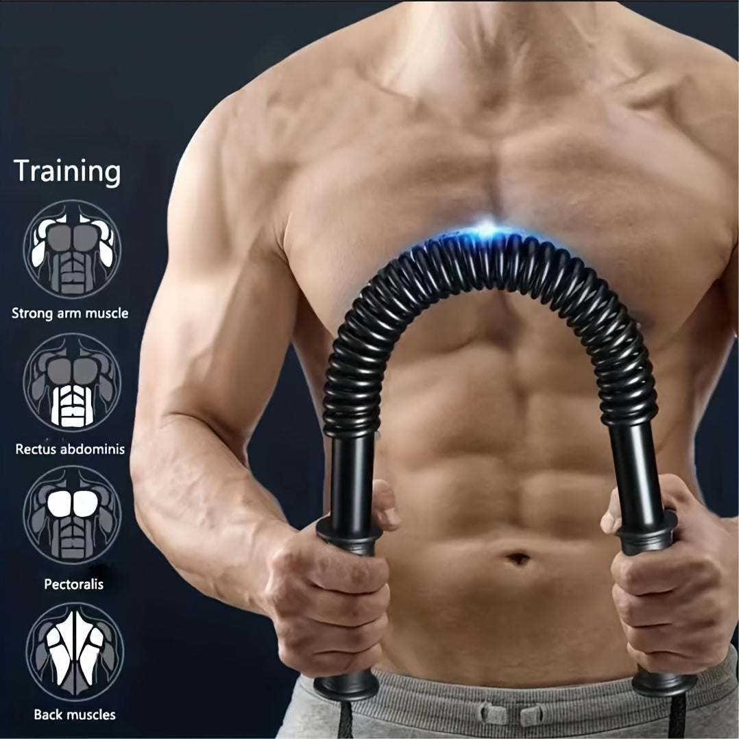 Spring Arm Strength Training Bar Anti-Skid Fitness Arm Trainer