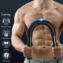 Spring Arm Strength Training Bar Anti-Skid Fitness Arm Trainer
