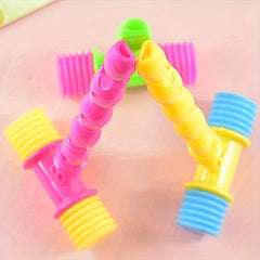 3pcs Rubber Hammer Squeak Toys Fun Plastic Percussion Carnival Circus Gift